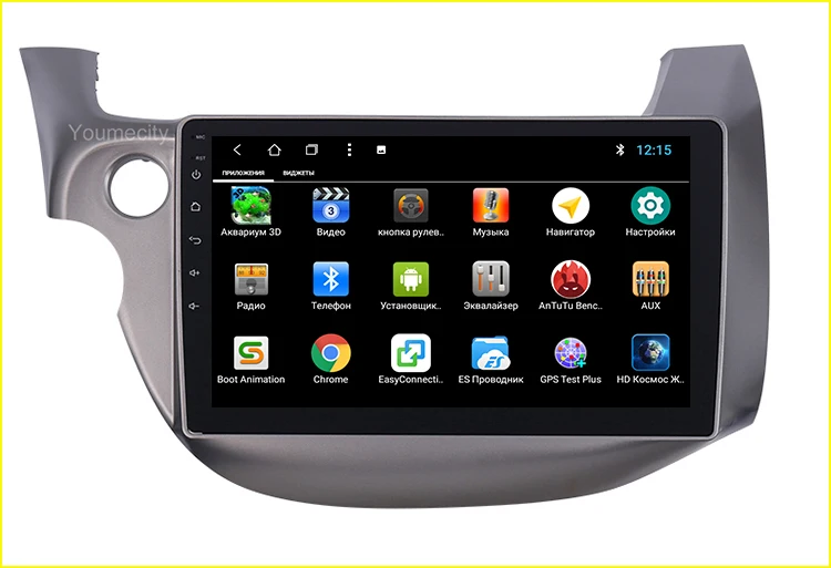 Автомобильный dvd-плеер Android 9,0 для HONDA FIT JAZZ 2007 2008 2009 2010 2012 2013 Gps Радио Видео плеер ips 1024*600 экран RDS wifi