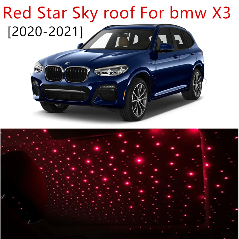 

car accessories for BMW X3 G01 2020 2021 LED Star Sky roof