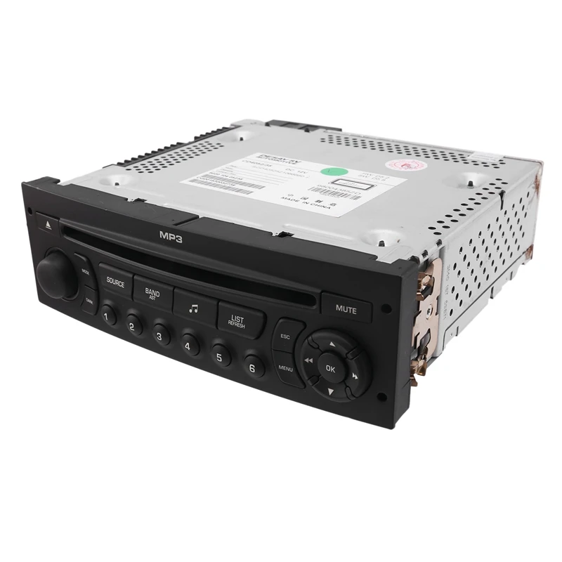 

Автомобильный радиоприемник RD43 с CD USB Aux MP3 для Peugeot 207 206 307 308 408 807 Citroen C2 C3 C4 C5 C8