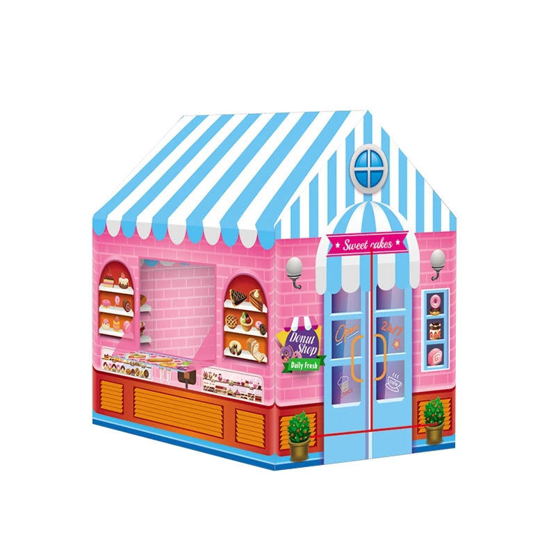

Kids Tent Princess Prince Play House Children Playhouse Indoor Portable Folding Teepee Outdoor Toy Tents for Children