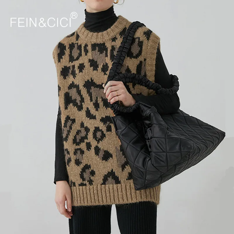 Женская Большая вместительная нейлоновая холщовая большая сумка черная