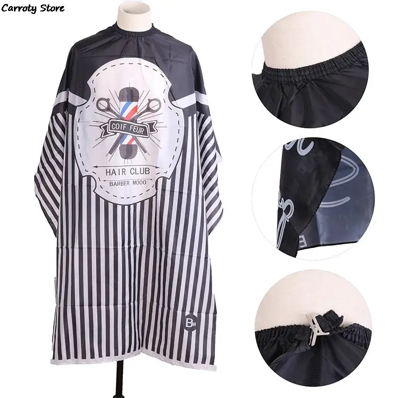 

Waterproof Haircut Cape Cloth Cutting Hair Pattern Salon Barber Cape Hairdressing Hairdresser Apron Wrap Gown Tools Barber Apron