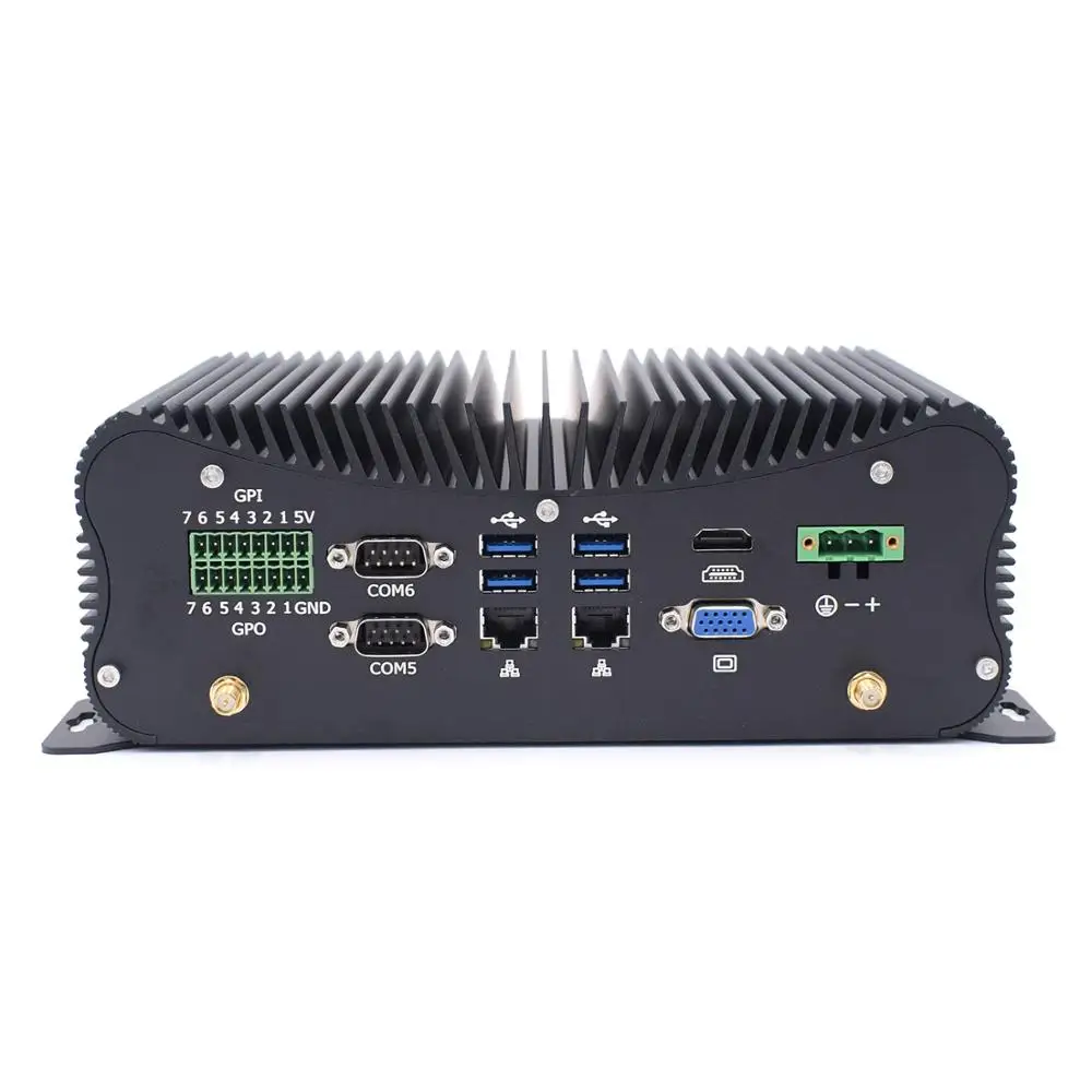Промышленный мини-ПК 8-го поколения Intel Core i5 8250U 8350U 7267U GPIO LPT port linux Windows 10 Pro