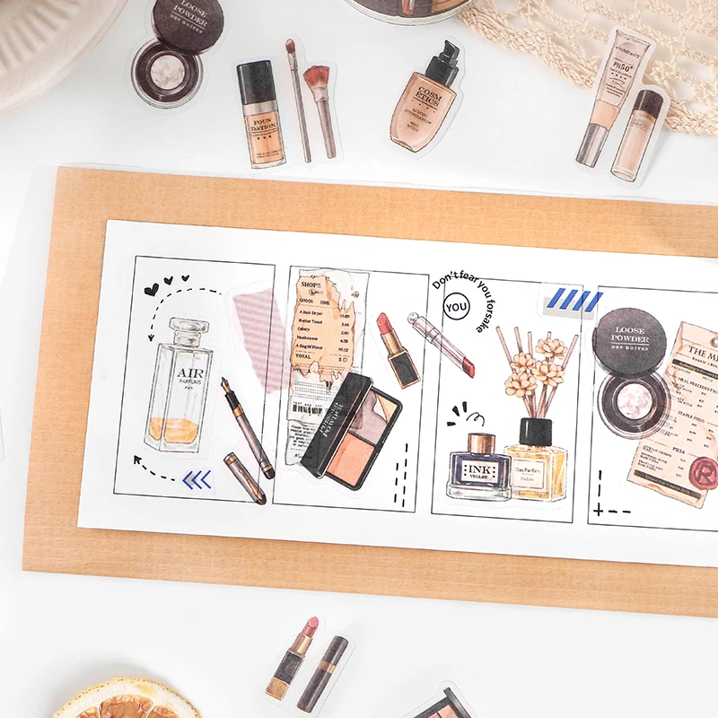 

40 шт./лот серия «Good Life List», косметические наклейки для дневника, украшение ручной работы, блокнот, наклейки для телефона, скрапбукинг, канцел...