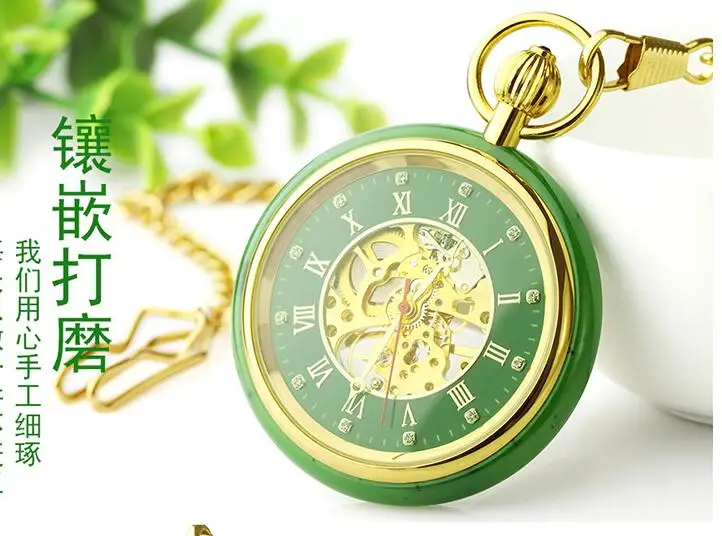 

HOTAN JADE часы золотые прозрачные автоматические водонепроницаемые натуральные яшма механические часы маховик для мужчин и женщин