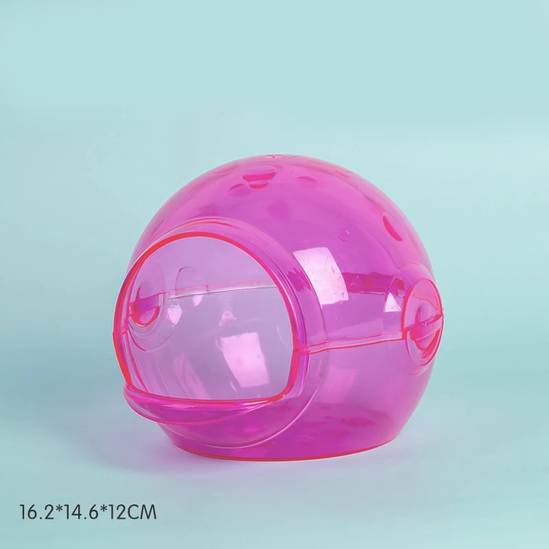 

Hamster Bathtub Mouse Rat Sand Room Toilet Hamster Cages Tubes Dustproof Waterproof Hamster Shower Room Sauna Room Supplies