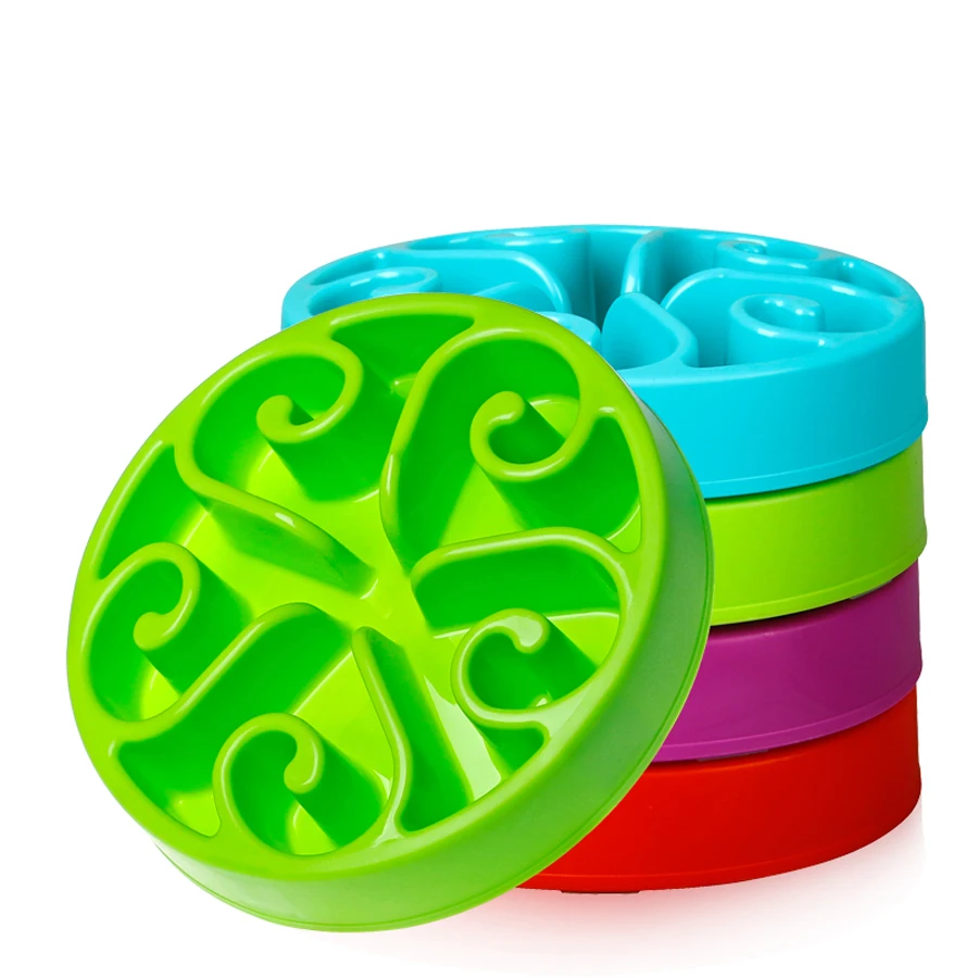 Портативная многофункциональная миска для собак медленная кормушка миски