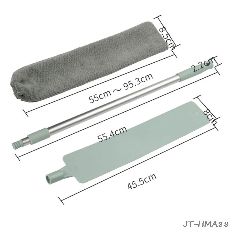 

Bedside Dust Brush Mop Sofa Gap Flexible Dust Cleaner Long Handle Cleaning Tool