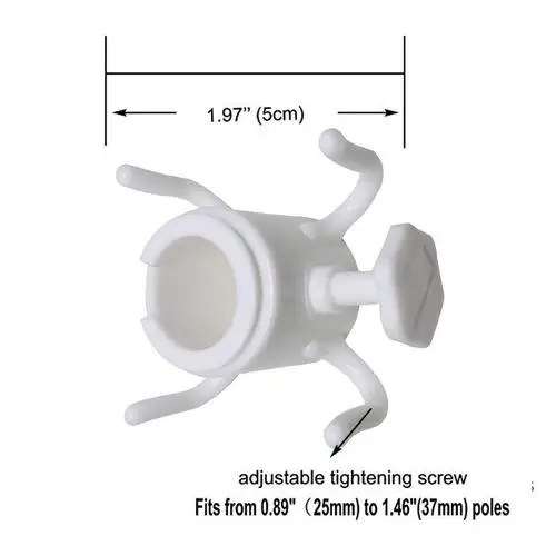 2 шт. крючок для пляжного зонта четыре ножки крючки садового пластиковая вешалка