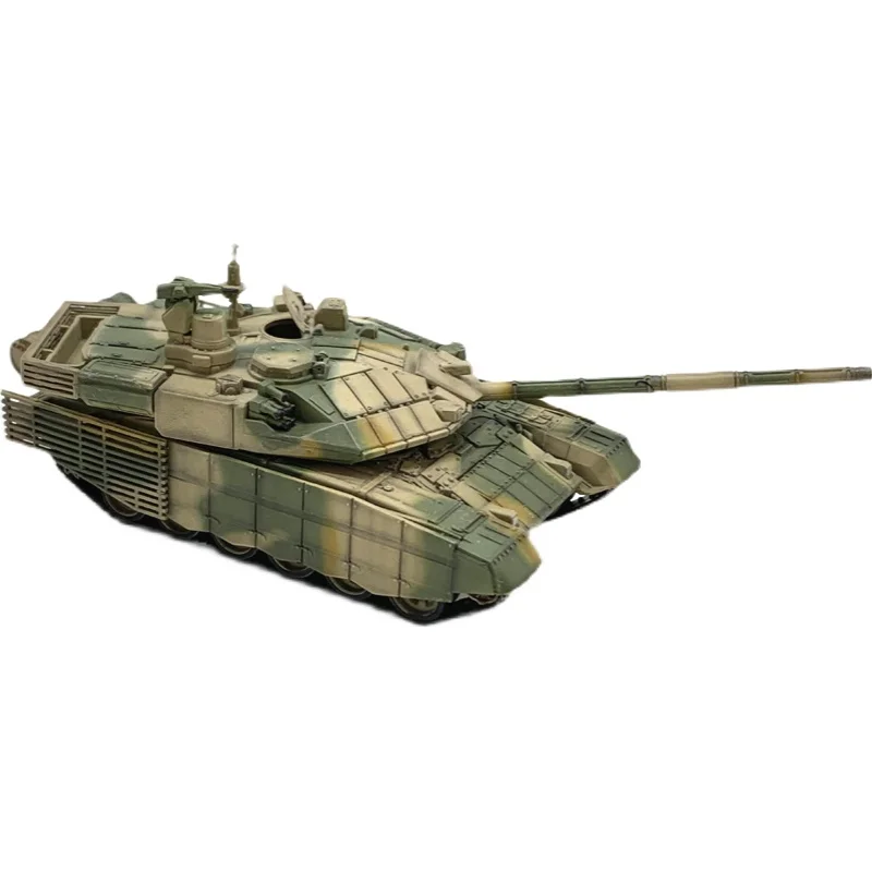 

1:72 Russian T90ms Tank World Green Camouflage Die Casting Diorama Finished Product Model Lifelike Children Toys Kit