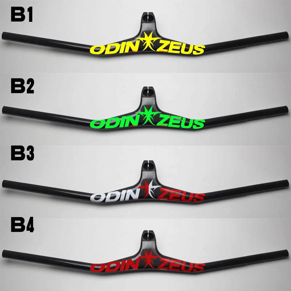 Syn Custom Champion MTB велосипедный стояк-17 градусов однообразный Интегрированный руль со стволом 3 к черный матовый углеродный MTB руль