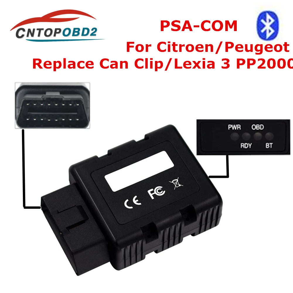 Для диагностики/программирования PSACOM Замена Lexia 3 PP2000 OBD2 Bluetooth диагностический