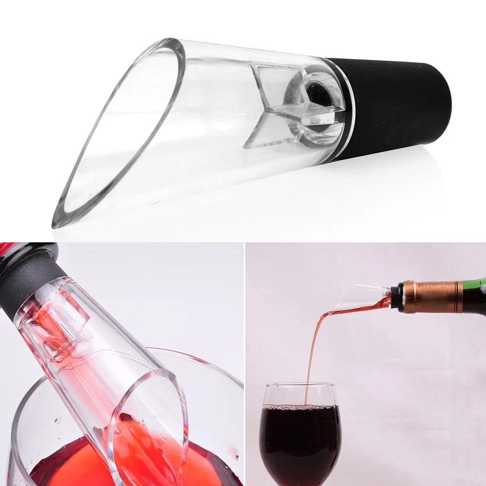 

Wine Aerator Acrylic Silicone Pour Spout Decanter B99