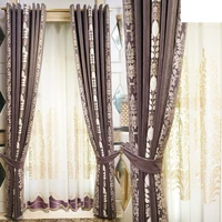 luxury european curtain palace luxury simple atmosphere high end products modern shading simple european landing curtains