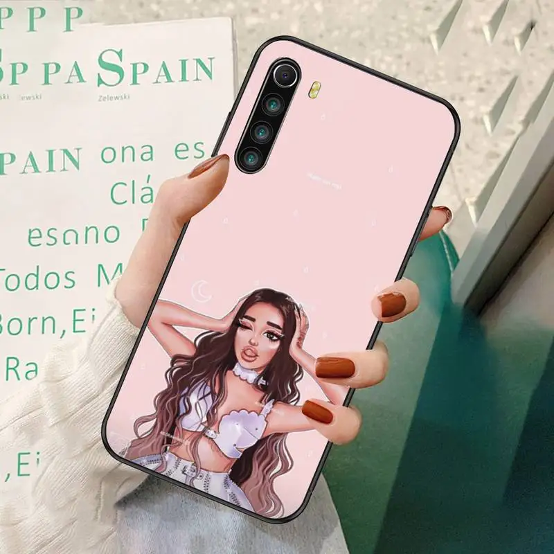 

0 Cartoons Ariana Grande Soft Cover Phone Case For Redmi 7 8 9 A K20 30 Pro Note 8 9 Pro 9s
