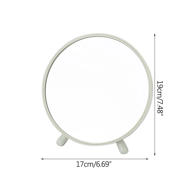 

Dressing Mirror Desktop Desktop Small Mirror Simple Student Portable Makeup Princess Mirror New Storage Models