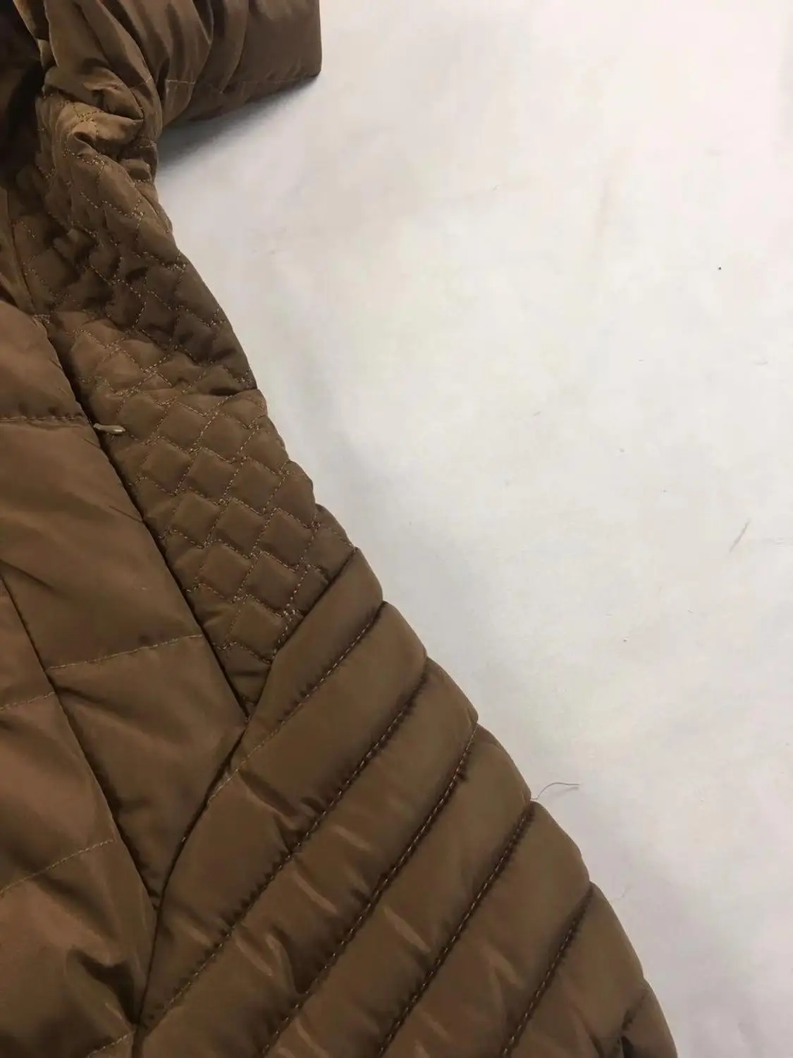 

mama size warm winter slim thick padding jacket puffer coat