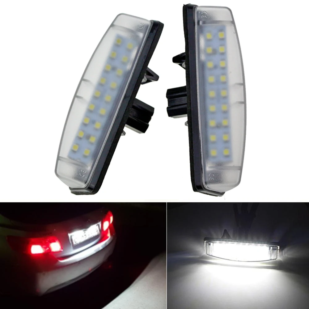 Лампа для номерного знака Toyota Camry/Aurion Avensis Verso Echo Prius, 2 шт. Лампа для номерного знака Toyota Camry/Aurion Avensis Verso Echo Prius, 2 шт.