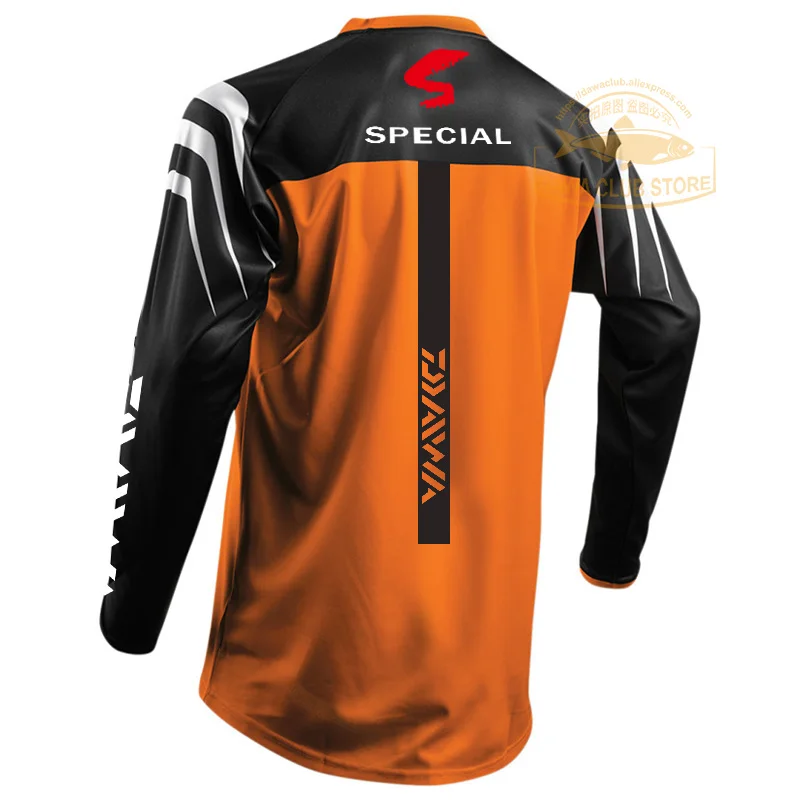 DAIWA Fishing Clothing Quick-Drying Sun UV Protection T Shirt Vests Sports Clothes Fishing Clothes Fishing Shirts Cycling Wear