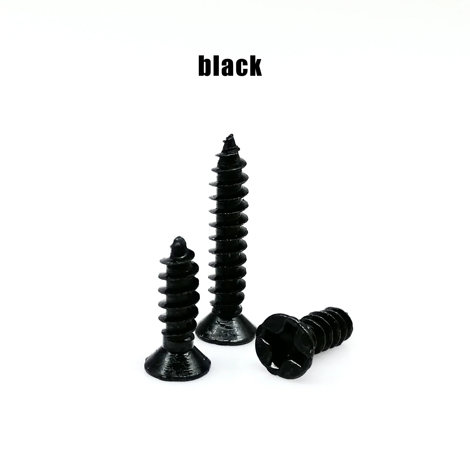 Мини винт Самонарезающий из латуни бронзы черной стали с потайной головкой 200X M2