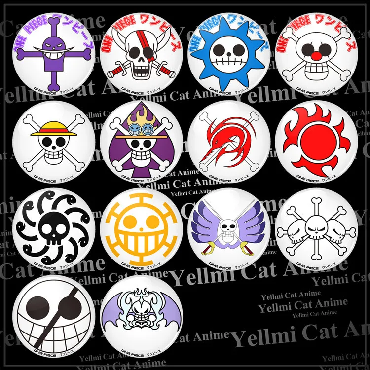 1 шт. цельный 58 мм аниме значки корабль причудливый брошь рюкзак Декорация |