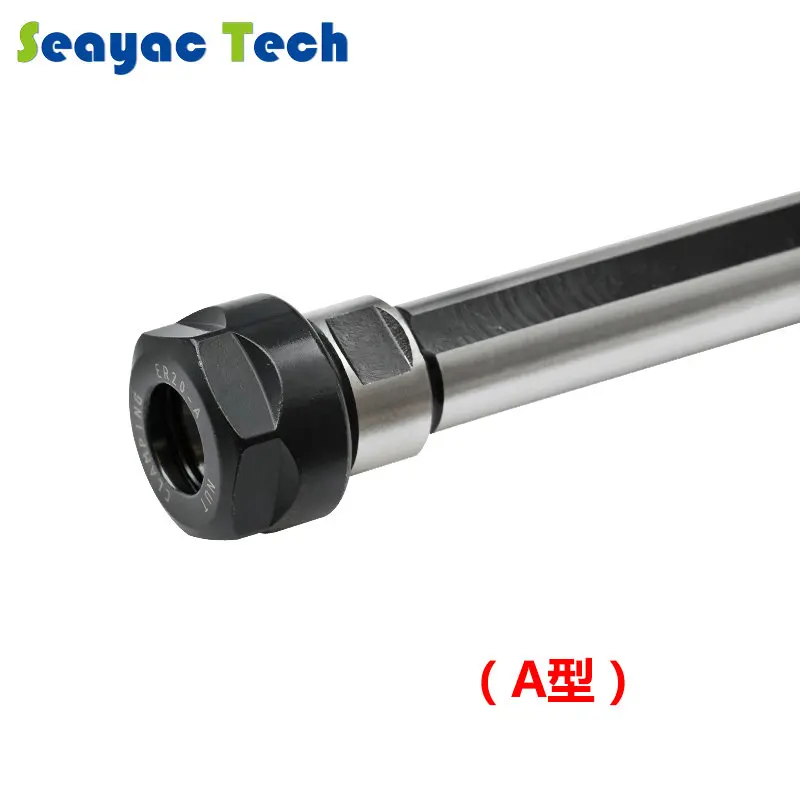 

SL20/25/32/40-ER25UM/ER32UM Side lock Extension Straight Shank, UM type nut collet chuck 100 Length Weldon type extension shank