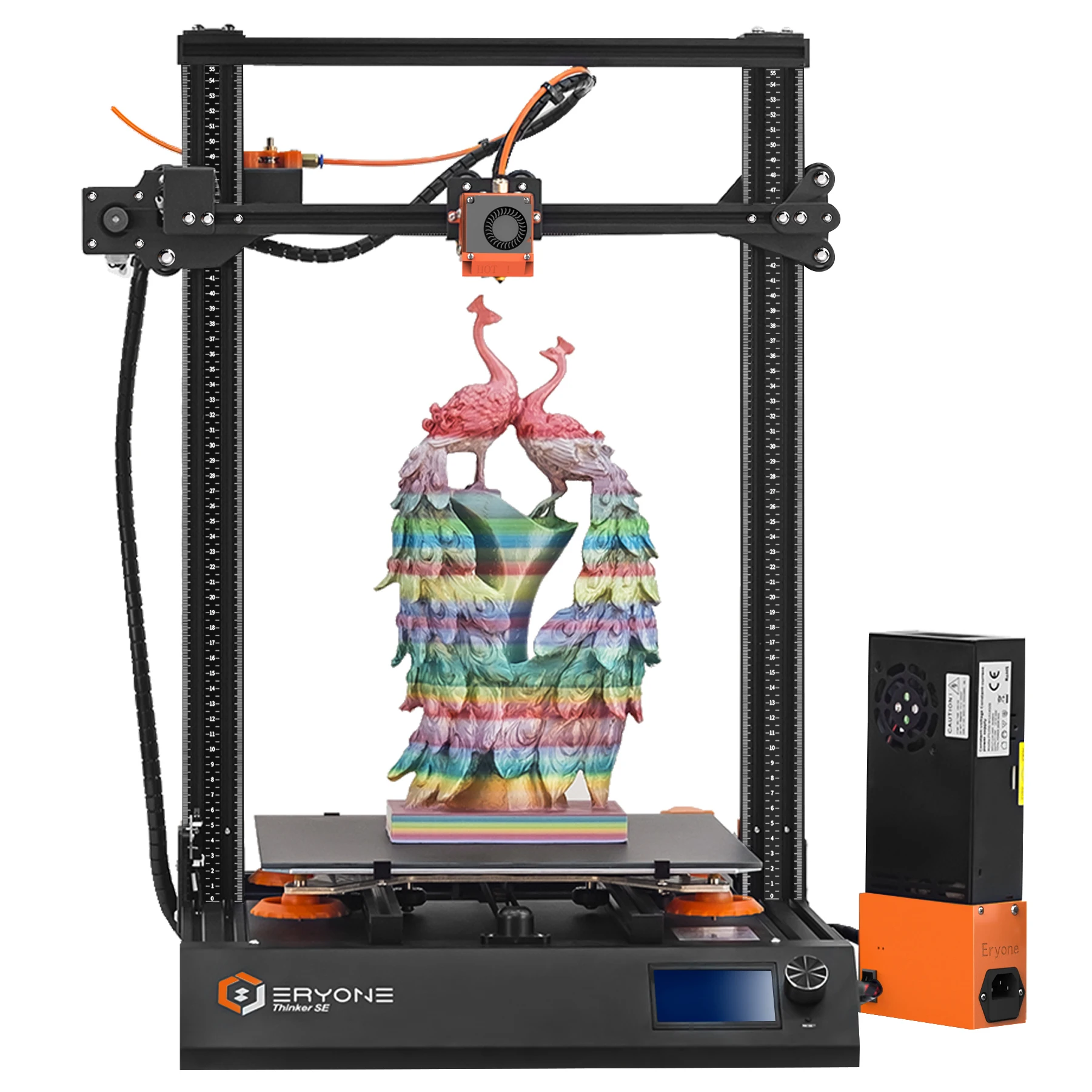 Супертихий 3D принтер для Thinker SE стеклянная кровать размером 300*300*400 мм совместим с датчиком автовыравнивания
