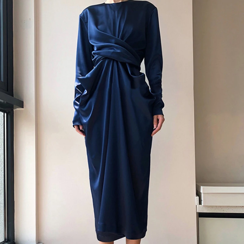 Высокое качество новинка 2020 дизайнерское подиумное платье женское с длинным