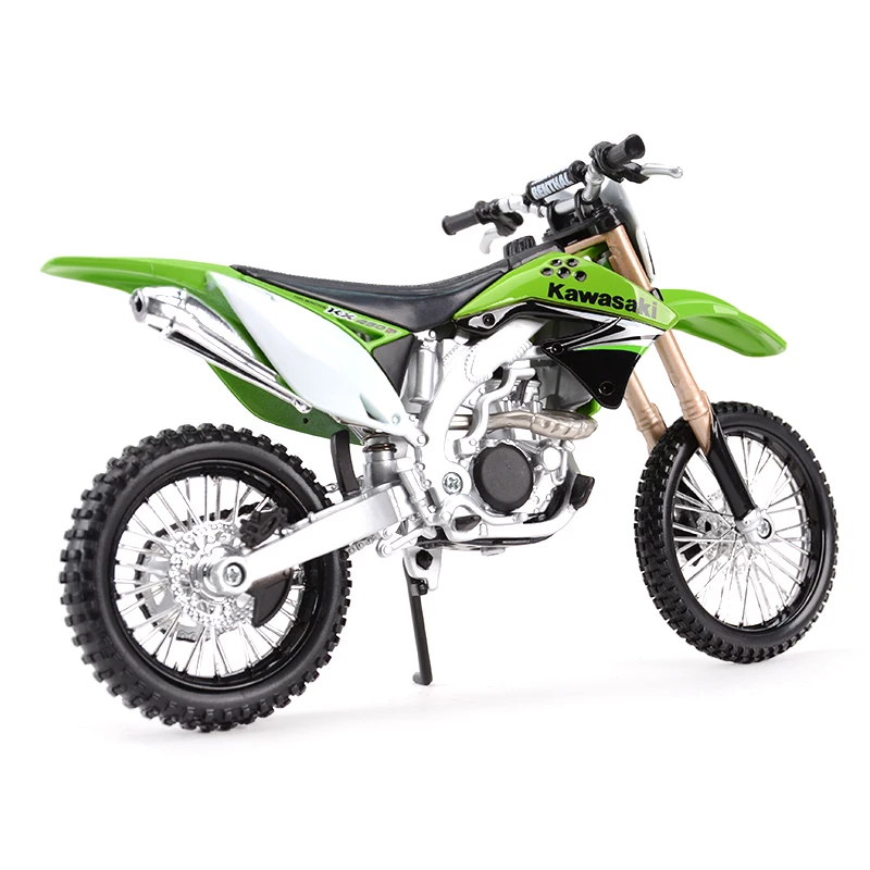 Maisto 1:12 Kawasaki KX 450F зеленый литья под давлением модель мотоцикла из сплава игрушка