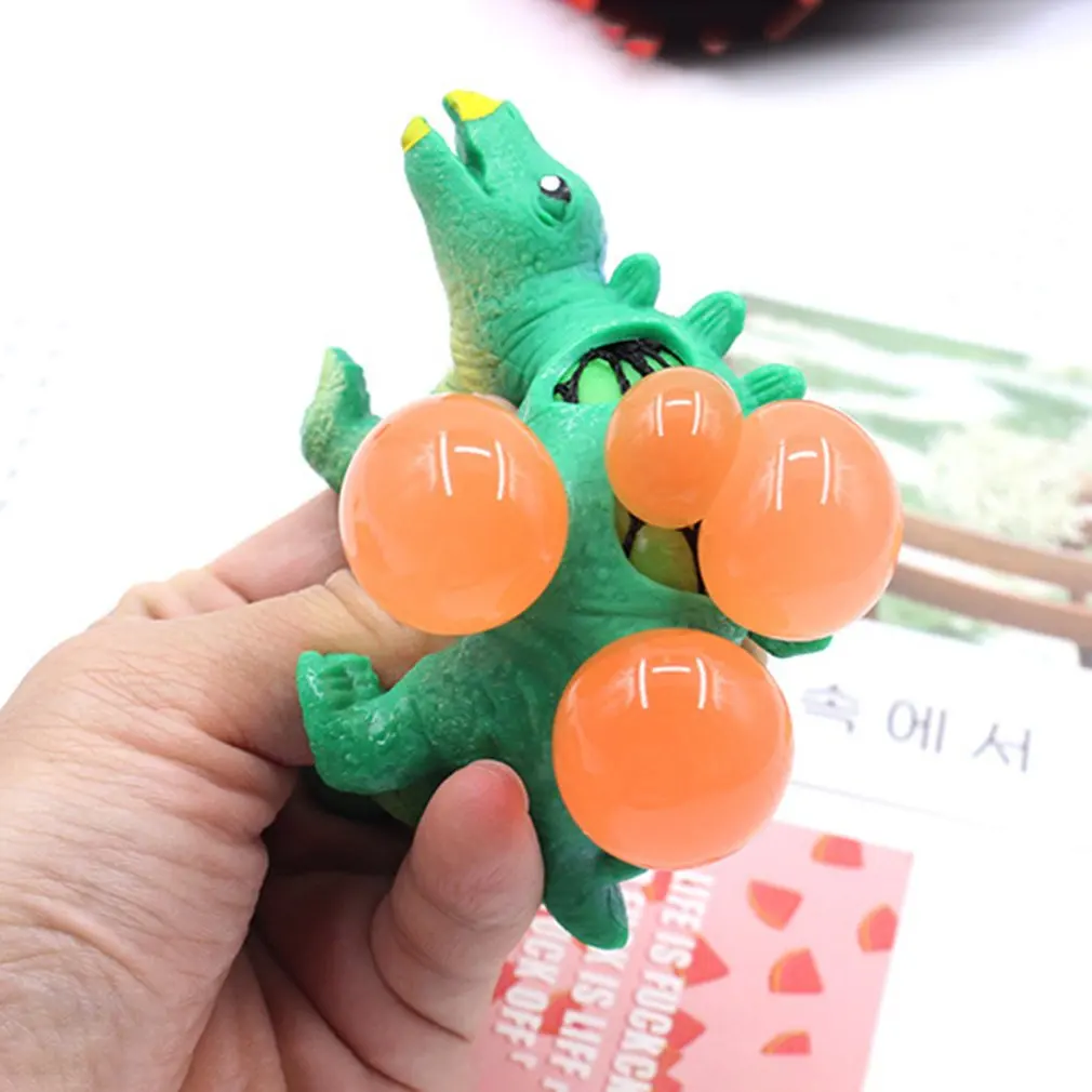 OCDAY модель динозавра виноград вентиляционные шарики игрушки ПУ имитация сжимать