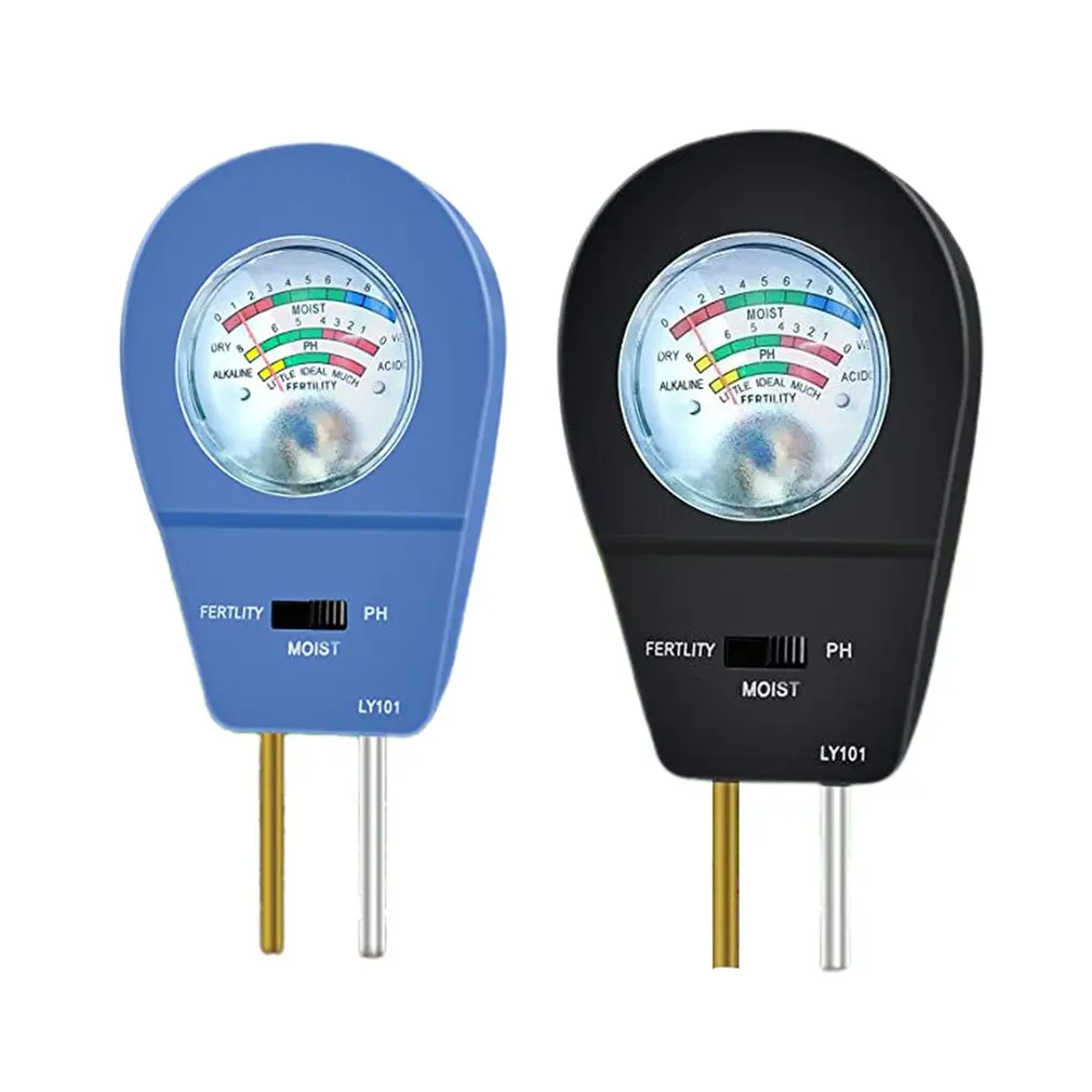 

Soil Moisture Meter 3 in 1 Fertility Water PH Test Meter Soil Test Kits Soil Fertility Meter for Garden/Lawn/Outdoor/Indoor use