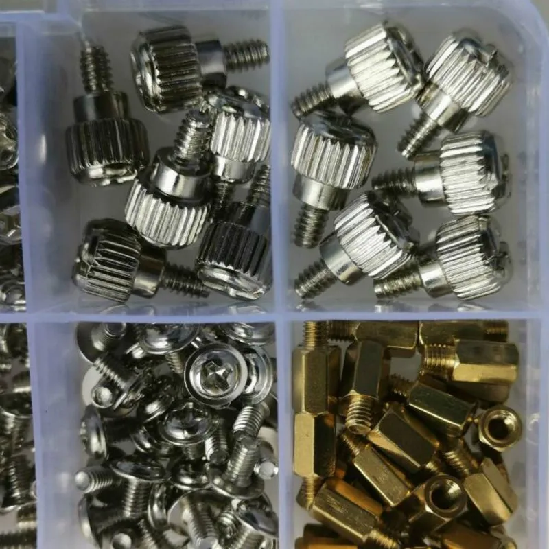 228 шт. аксессуары сделай сам для монтажа материнской платы оборудование винты