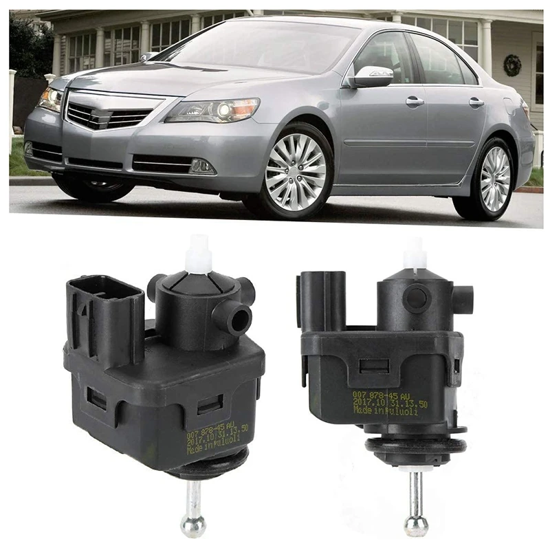 

2X Car Headlight Adjust Unit Box for Honda Acura RL 2005 - 2012 33130SJKJ01 33130-SJK-J01