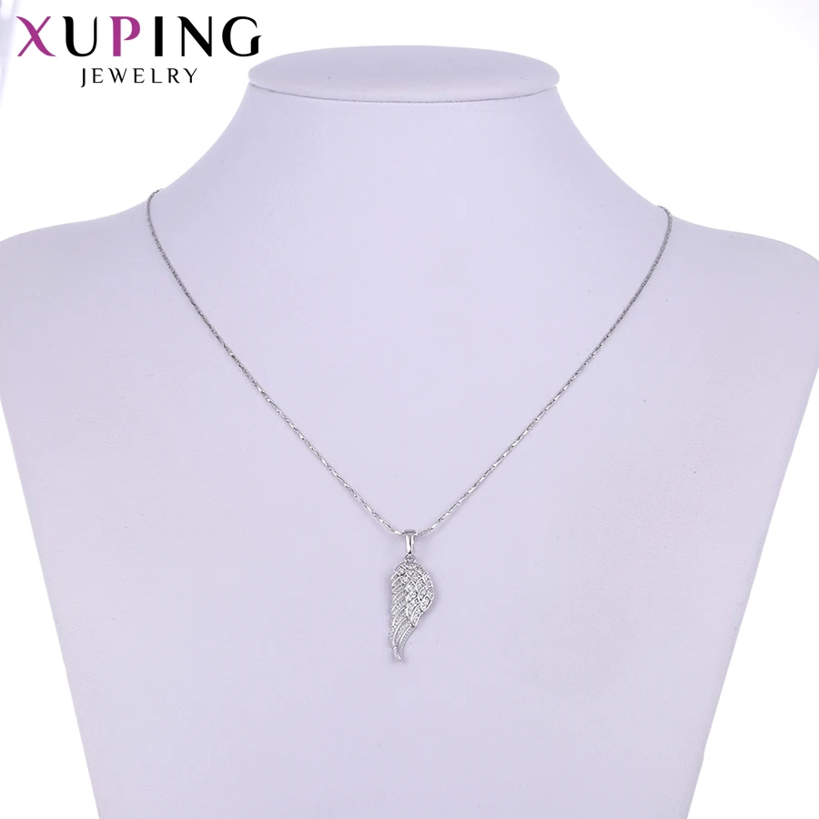 Ювелирные изделия Xuping модное ожерелье в форме крыльев Подвеска для женщин