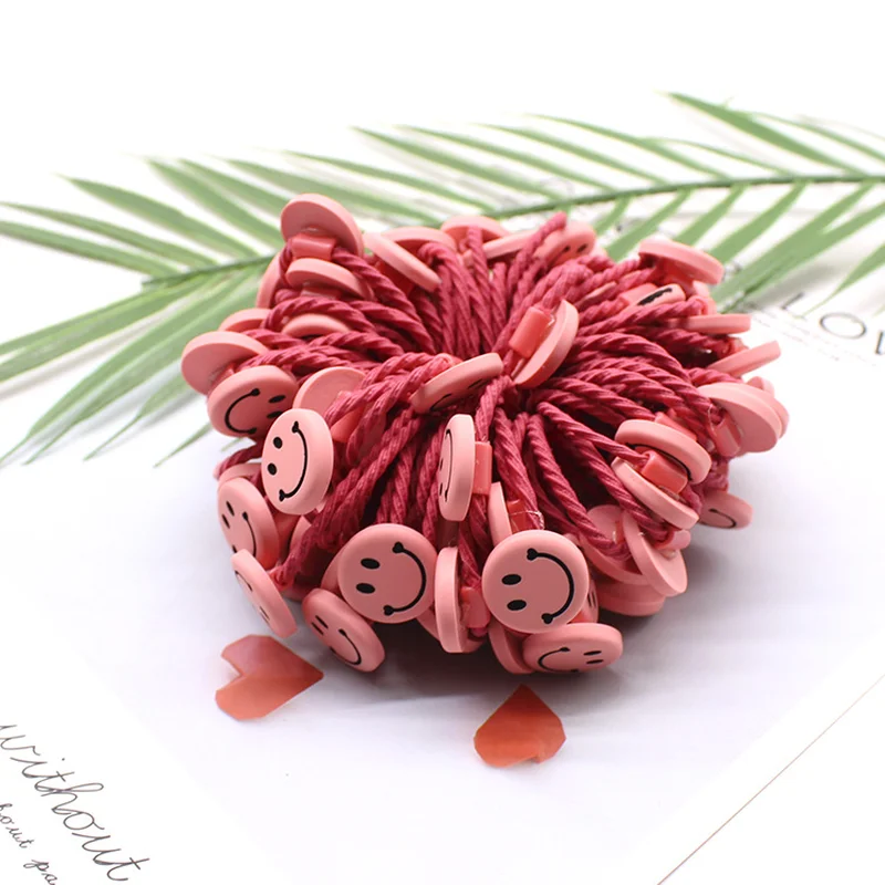 Новый стиль Детские простые круглые милые Мультяшные смайлики спиральные