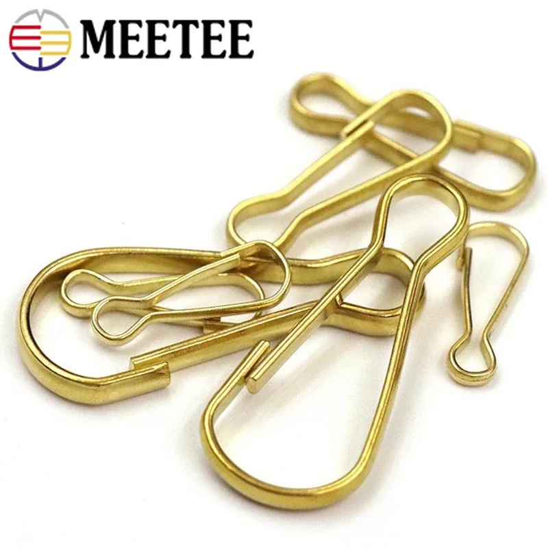 Твердый латунный брелок застежка крючок металлические пряжки мужской ремень
