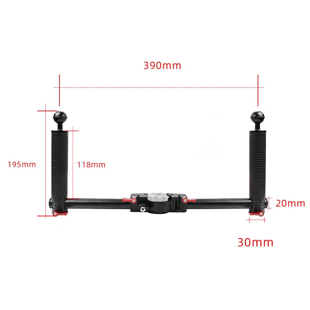 Двойной ручной держатель стабилизатора для DJI Ronin S zhi yun Crane2 Pro Gimbal SLR камеры с