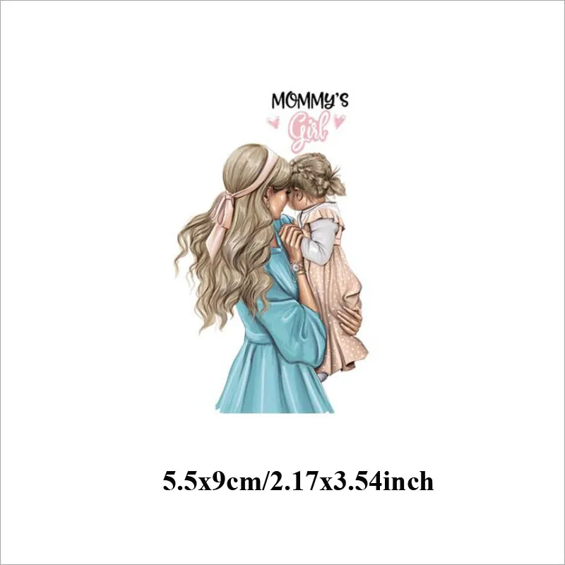 20 штук для мамы и ребенка моющиеся стикер передачи тепла винил нашивки