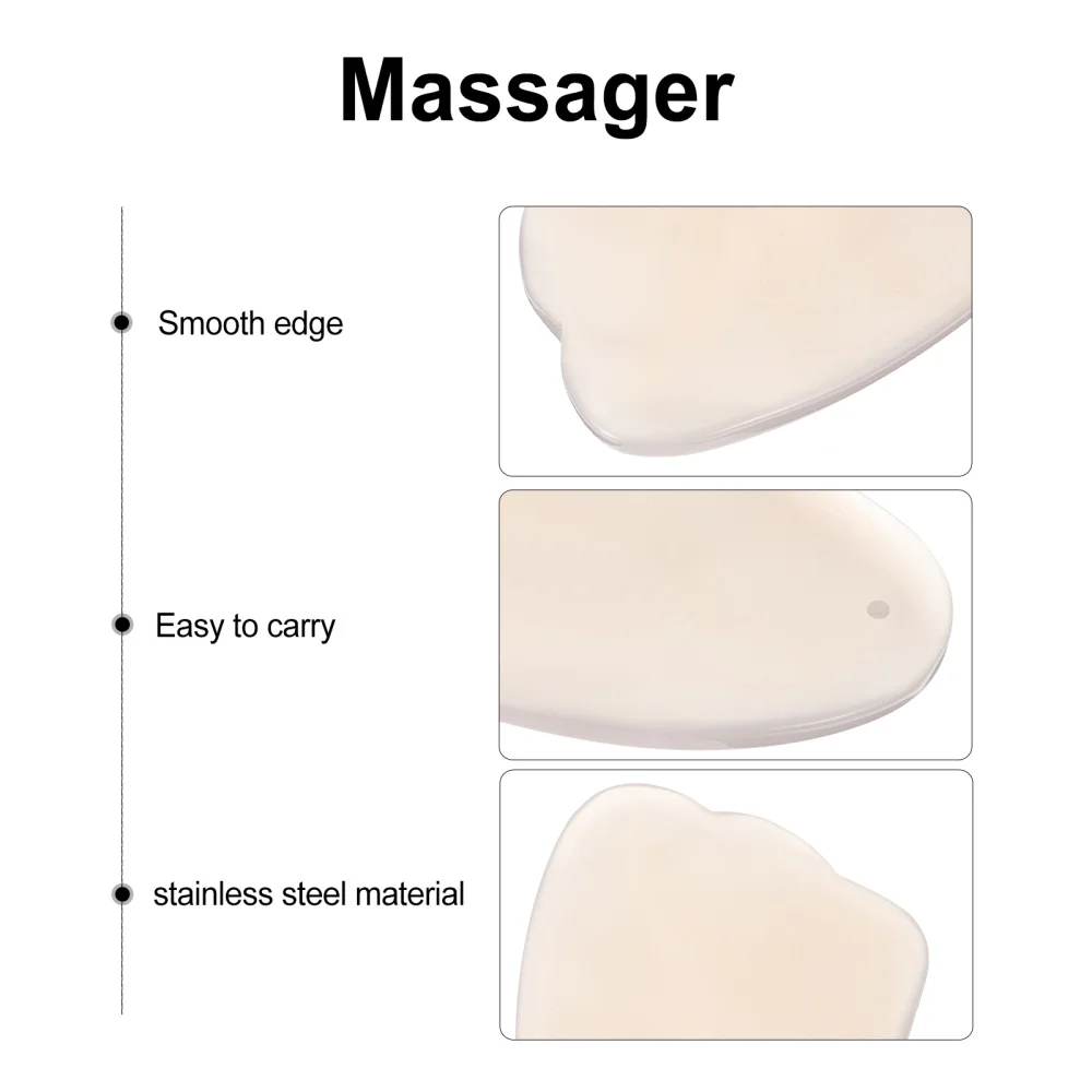 

1pc Agate Scraping Board Body Board Massaging Board (Assorted Color)