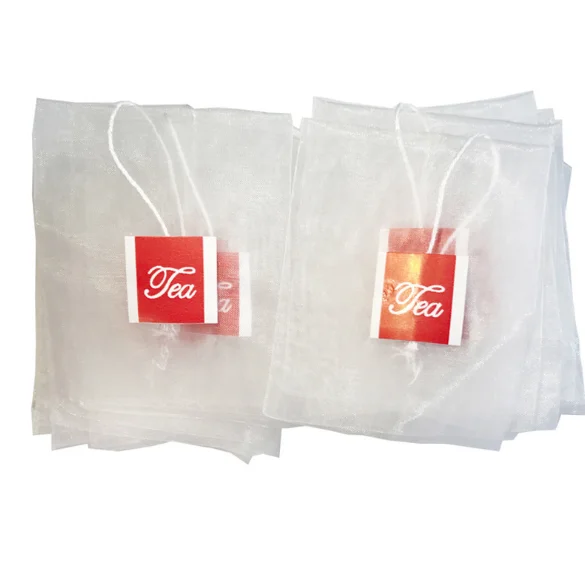 2000pcs Nylon Empty Pyramid Tea Bag Tea Infuser New Tea Strainer Tea bags size 6.5*8cm