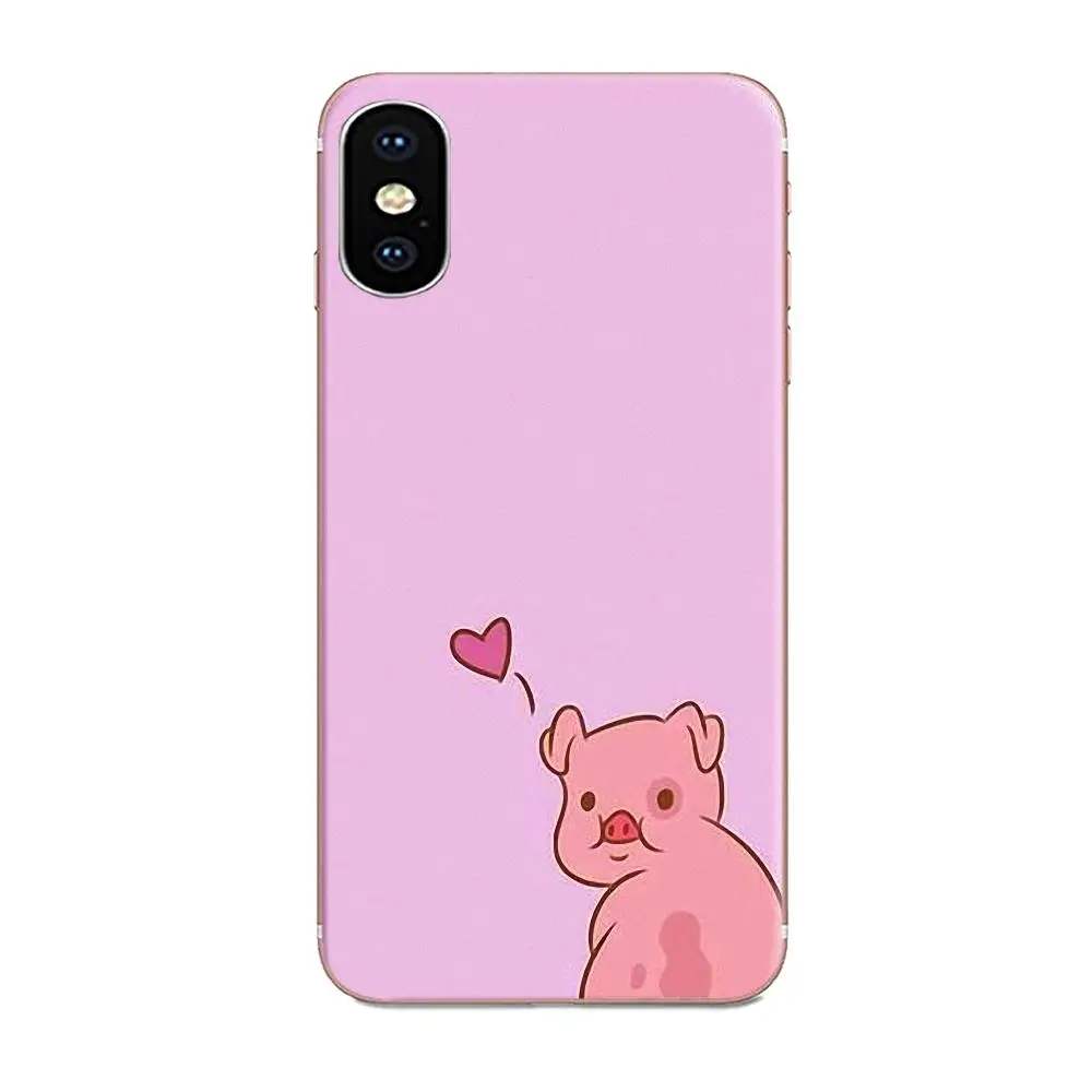 Pink Pig For Samsung Galaxy A51 A71 A81 A90 5G A91 A01 S11 S11E S20 Plus Ultra Diy Printing Drawing TPU Phone Case | Мобильные