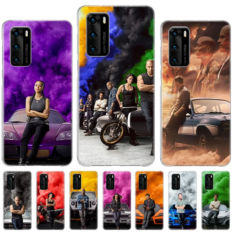 

Case For Samsung S21 S20 Ultra S21FE Cover For Galaxy S10 5G S9 S8 Plus + S10E Coque Back Shell Fundas Fast and Furious Moive