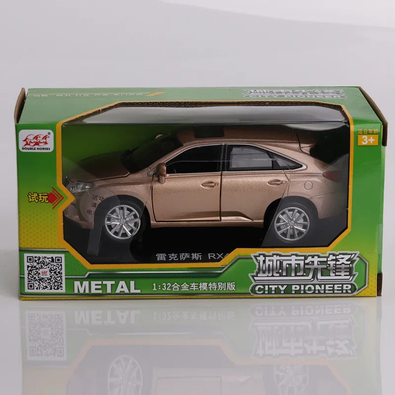 champagne with box Литые под давлением 1:32 машинки из цинкового сплава модель LEXUS Rx450 King of Sound светильник автомобиль откатные детские игрушки для мальчиков грузовик Игрушечная модель самолета ZW - Цвет: champagne with box