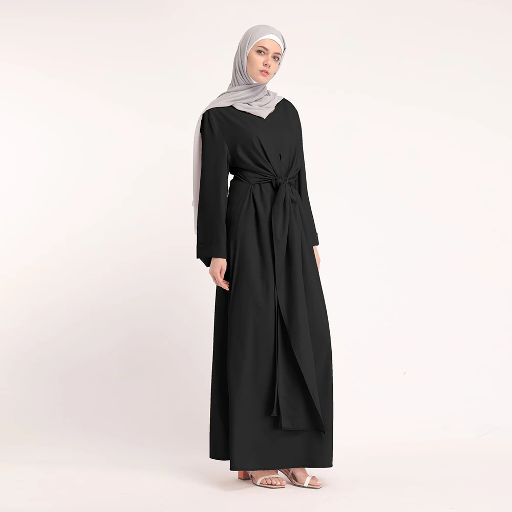 Размера плюс халат Longue Femme женская одежда 2020 Vestidos Mujer длинное Бандажное платье