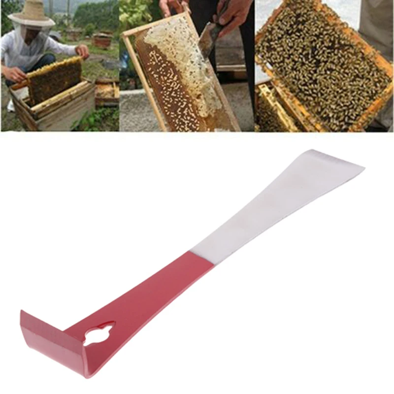 Новый красный подъемник и скребок для пчеловодства из нержавеющей стали