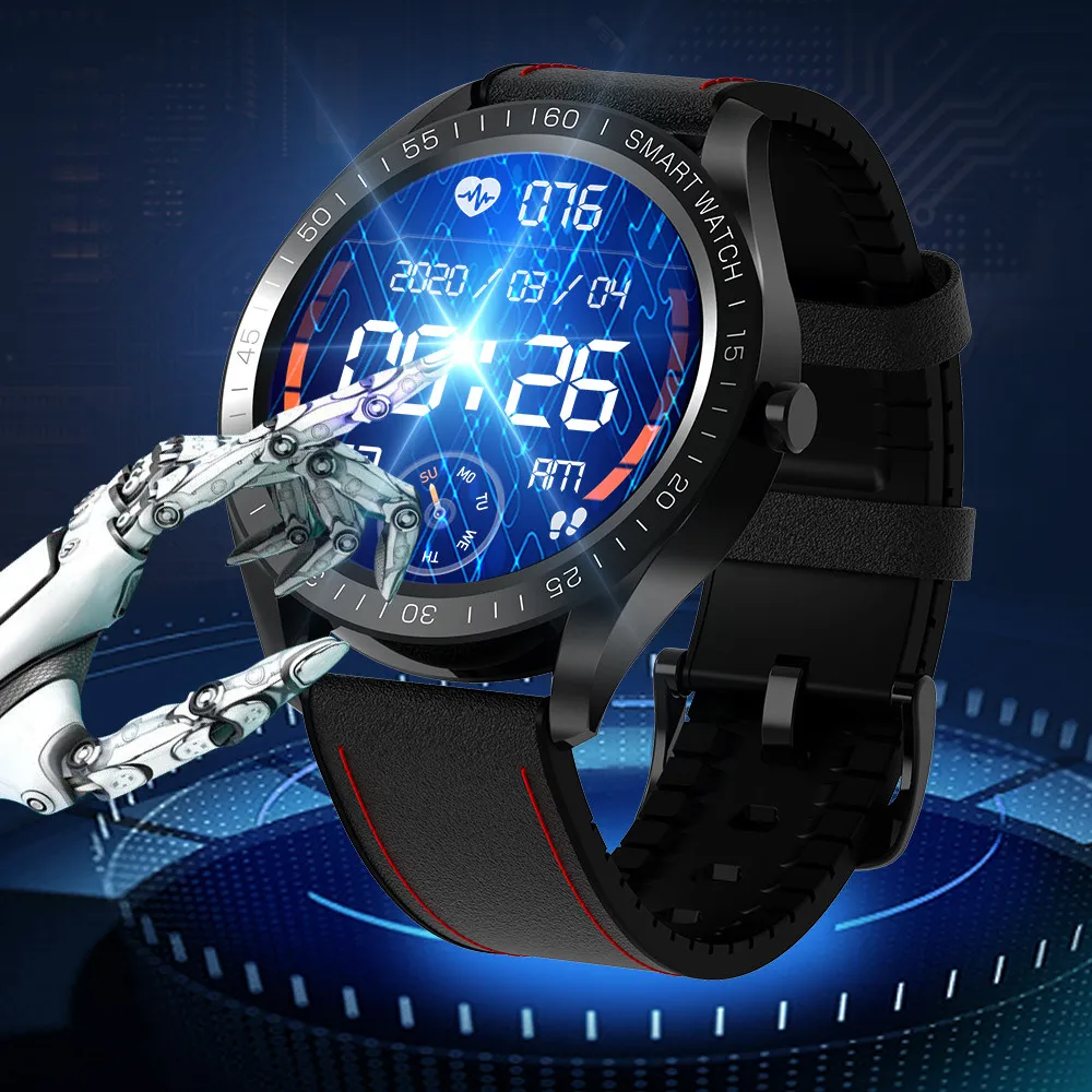 

F13 full touch screen heart rate smart watch blood pressure blood oxygen detection smart watch