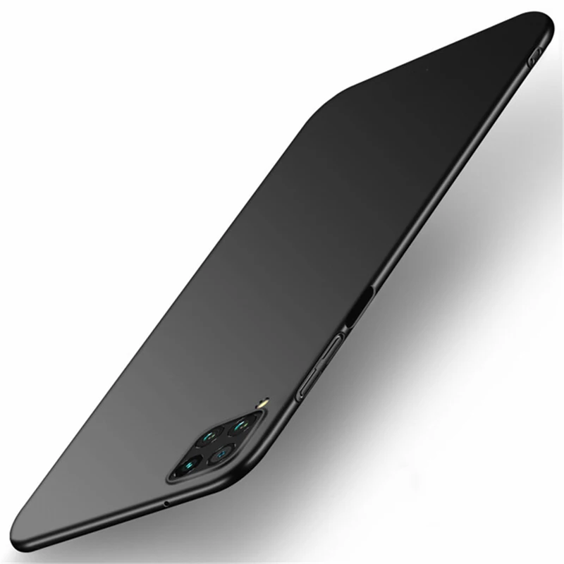 Чехол для Huawei P40 Lite деловой ультра тонкий жесткий ПК чехол Pro P30 P20 P10 чехлы