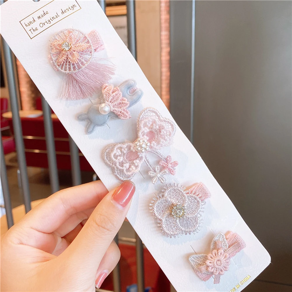 

Cute Children Hairpin Headdress Girls Side Hair Clip Princess Bangs Clip Lovely Hairgrip Kids Safety Hair Accessories Headwear