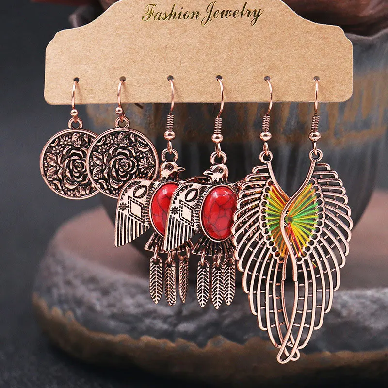 DoreenBeads модный Комплект сережек для женщин аксессуары антикварные бронзовые