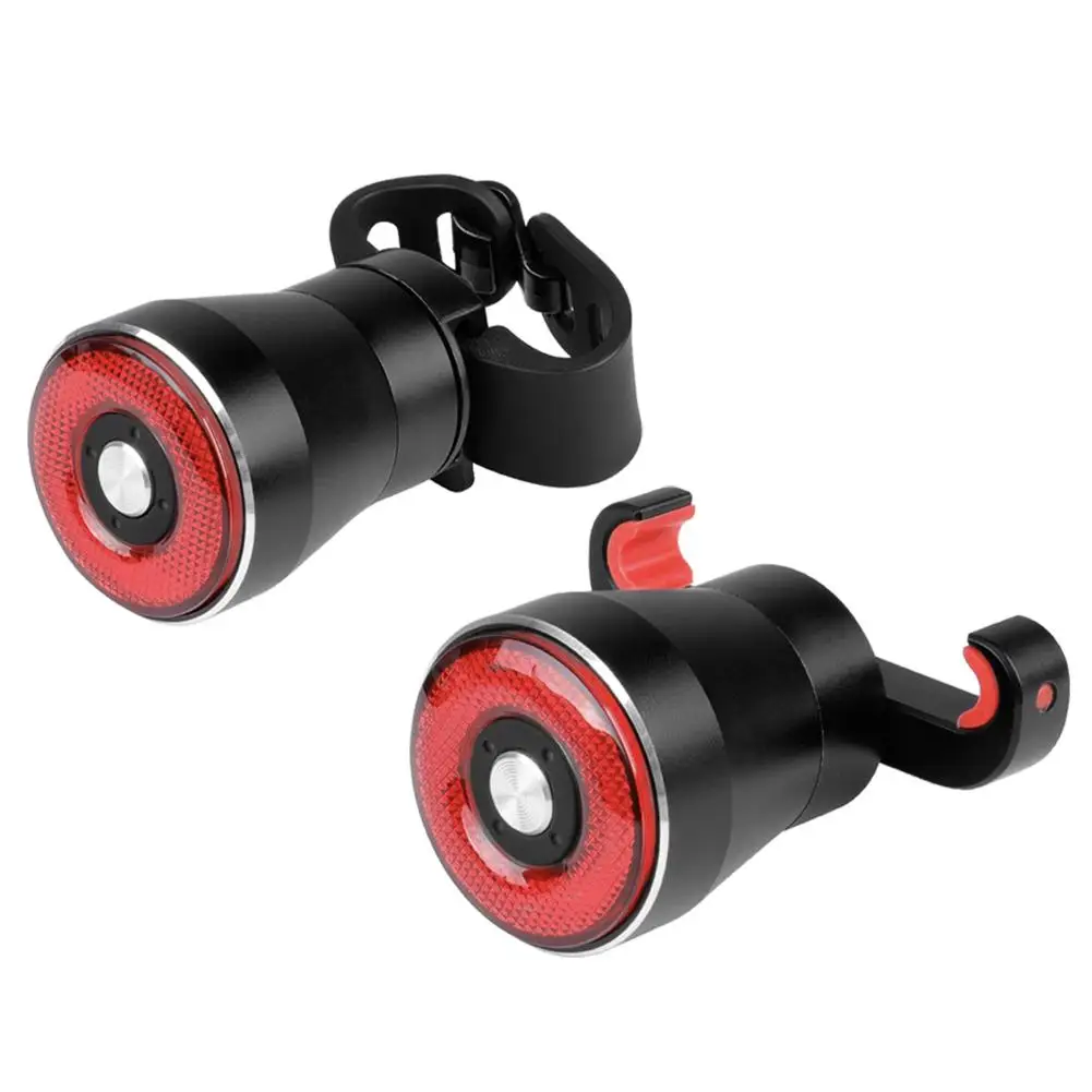 

Smart Bike Tail Light Ultra Bright Light Rechargeable Auto On Off Waterproof LED Bicycle Lights Road Bikes Accessories